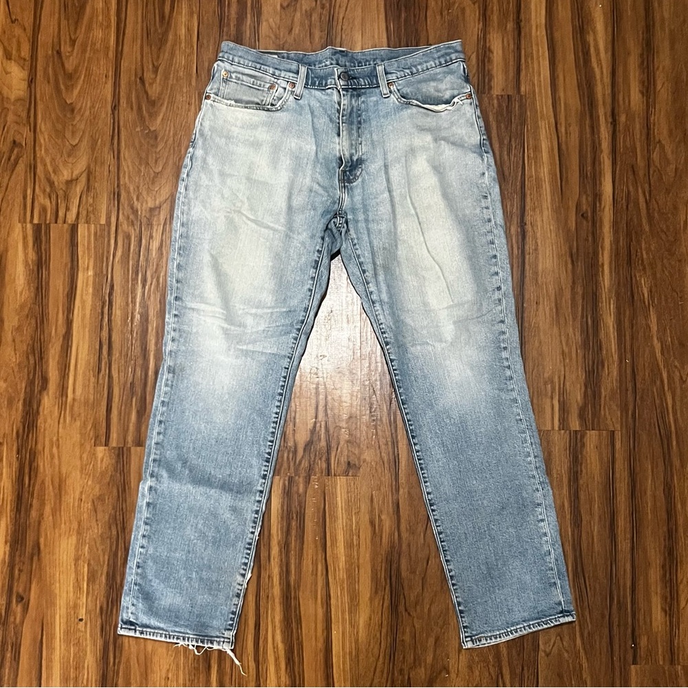 Classic Light Blue Straight Levi’s Premium Men's Jeans